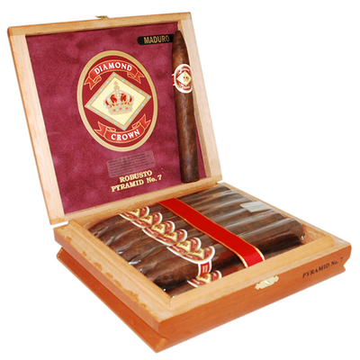 Diamond Crown Classic Maduro Cigars - Pyramid #7 - 6 3/4 X 54