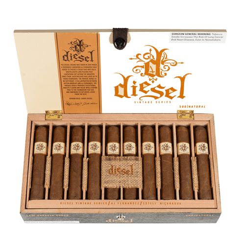 Diesel Vintage Series Cigars Natural - Robusto Gordo - 5 X 56 - cigar13