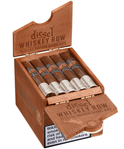 Diesel Whiskey Row Cigars - Gigante-6x58