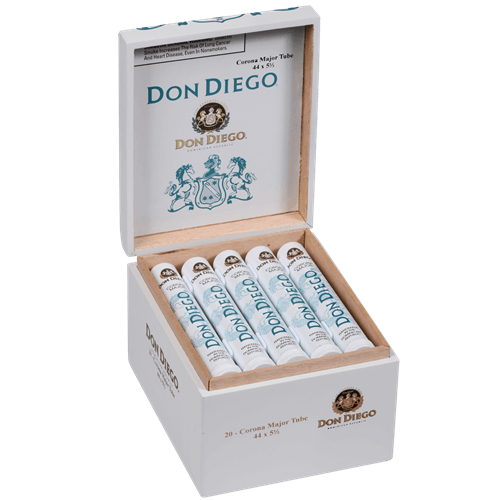 Don Diego Cigars - Corona Major Tubes - 44 X 5 1/2 - cigar13