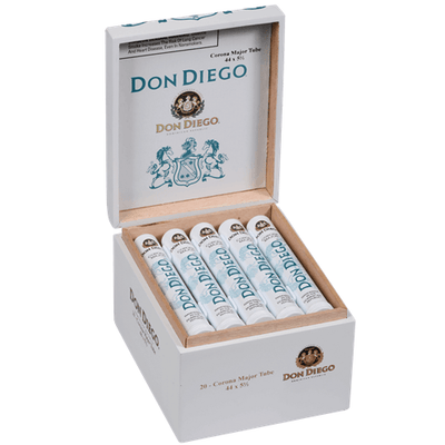 Don Diego Cigars - Corona Major Tubes - 44 X 5 1/2
