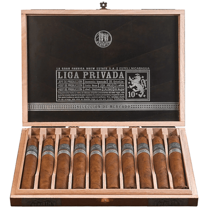 Drew Estate Liga Privada 10 Aniversario - Toro - 6 X 52 - cigar13