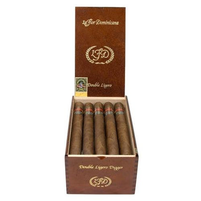 La Flor Dominicana Double Ligero Natural Cigars - Digger - 6.5x60 - Natural