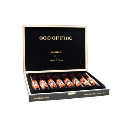 God of Fire Serie B Cigars - Robusto Tubo - 50x5.25