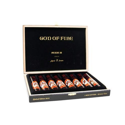 God of Fire Serie B Cigars - Robusto Tubo - 50x5.25