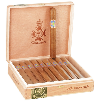 The Wise Man Corojo Cigars - Doble Corona - 7x54