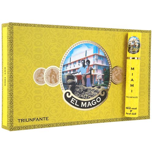 El Mago Triunfante Connecticut Cigars - Toro Tubo - 6x52 - cigar13
