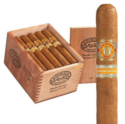 El Rey Del Mundo Shade Grown Cigars - Robusto - 5 1/2 X 50