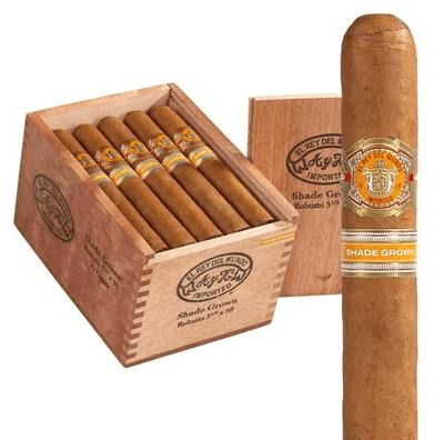 El Rey Del Mundo Shade Grown Cigars - Robusto - 5 1/2 X 50