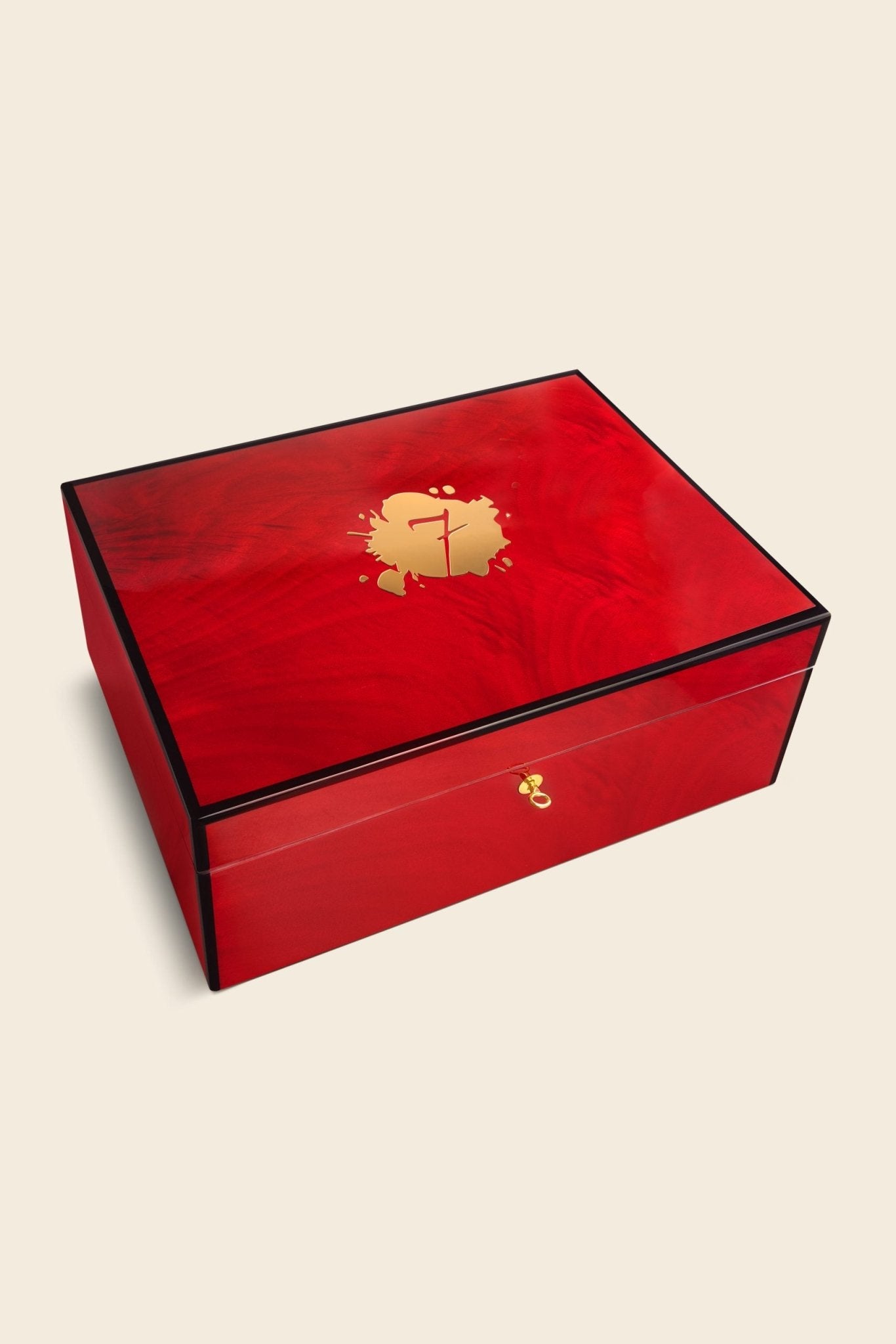 El Septimo Large King Sargon Limited Edition Filled Humidor (Shiny Buninga) - cigar13