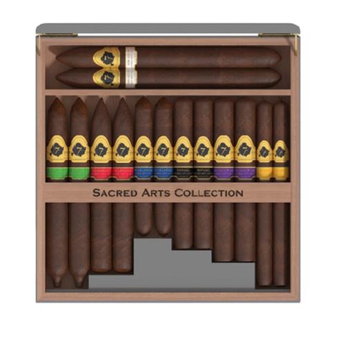 El Septimo Sacred Arts Collection Cigars - Saint Andrew - 14 (2 of Each) Cigar Assortment - cigar13