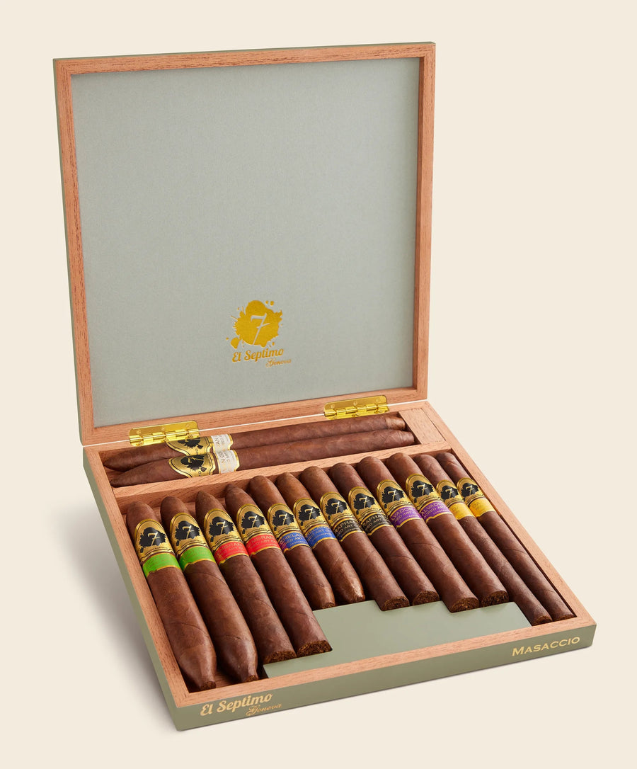 El Septimo Saint Andrew Sampler Box - cigar13