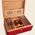 El Septimo Small King Sargon Limited Edition Filled Humidor (Olive Wood)