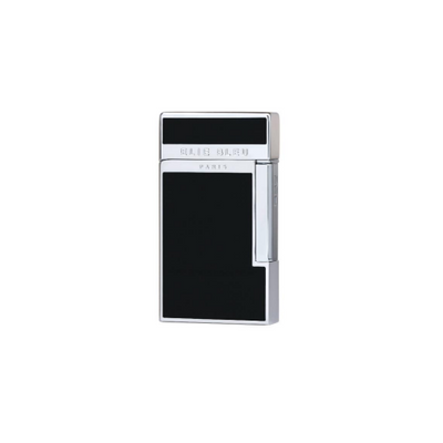 ELIE BLEU J-14 DIAMOND JET FLAME CIGAR LIGHTER - Black Lacquer
