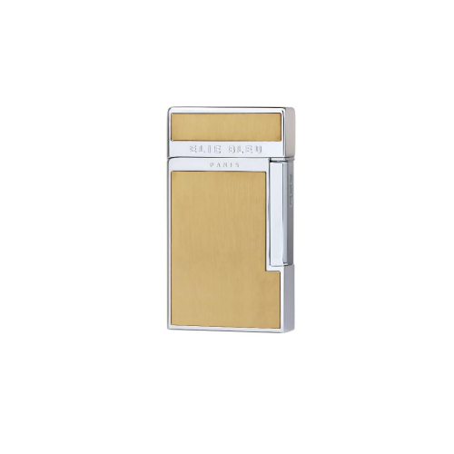 ELIE BLEU J-14 DIAMOND JET FLAME CIGAR LIGHTER - Brushed Gold