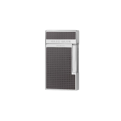 ELIE BLEU J-14 DIAMOND JET FLAME CIGAR LIGHTER - Grid Texture / Black Matte