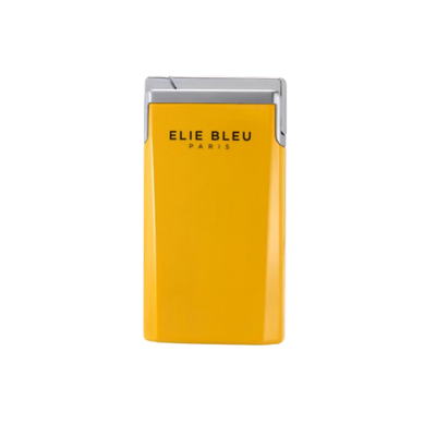 ELIE BLEU J-15 CIGAR LIGHTER - Yellow Lacquer