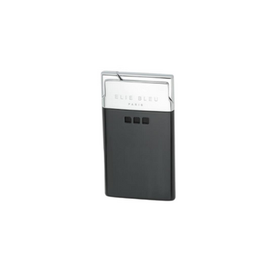ELIE BLEU J-11 THIN JET FLAME COLLECTION CIGAR LIGHTER - Black Matte Lacquer
