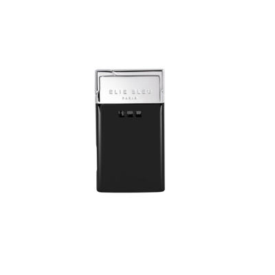 ELIE BLEU J-11 THIN JET FLAME COLLECTION CIGAR LIGHTER - Black Lacquer