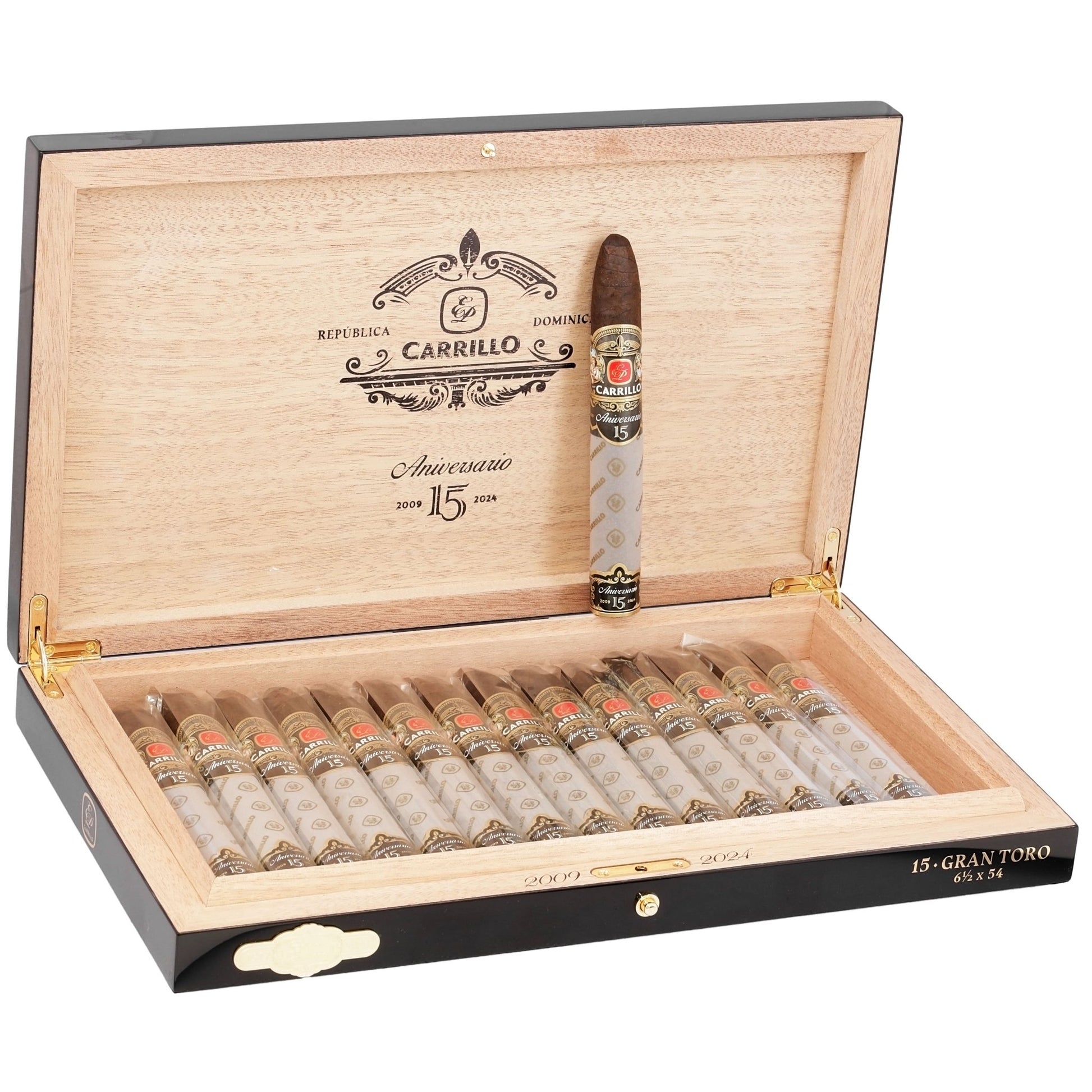EP Carrillo 15 Year Anniversary 6.5" x 54 - cigar13