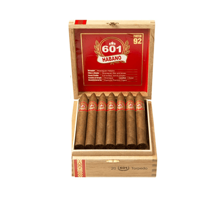 Espinosa 601 Red Label Habano - Torpedo - 6 1/8 X 52