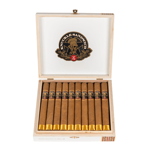 Espinosa Knuckle Sandwich Connecticut - Short Churchill G - 6.5 X 48 - cigar13