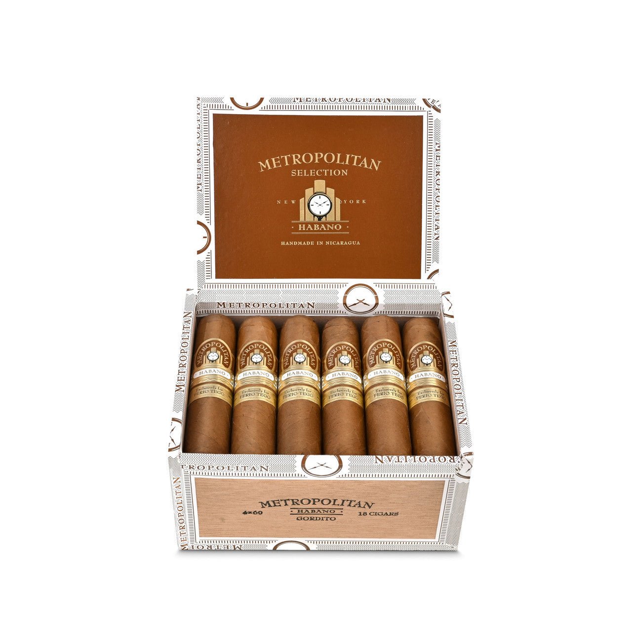 Ferio Tego Metropolitan Habano Cigars - Gordito - 4x60 - cigar13