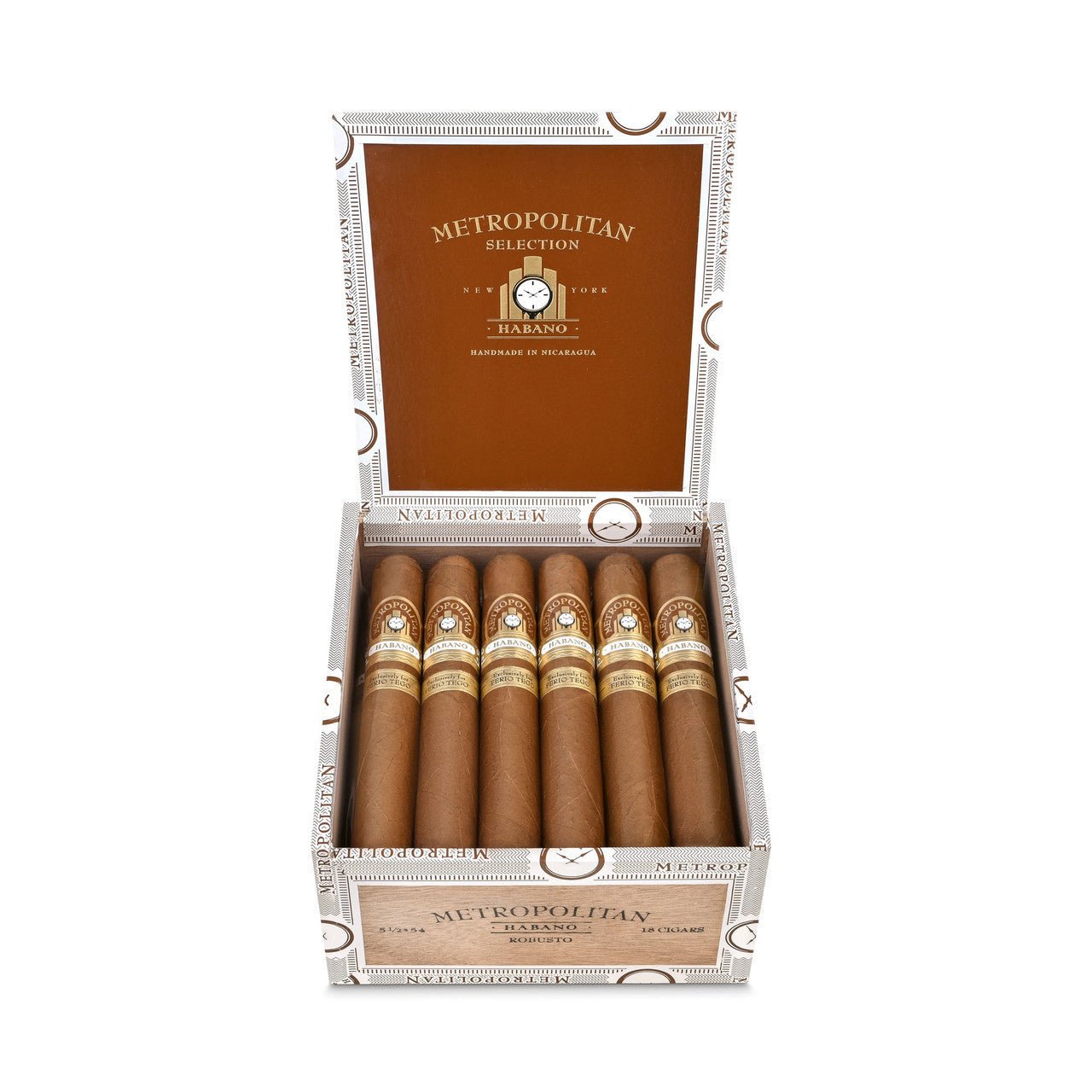 Ferio Tego Metropolitan Habano Cigars - Robusto - 5.5x54 - cigar13
