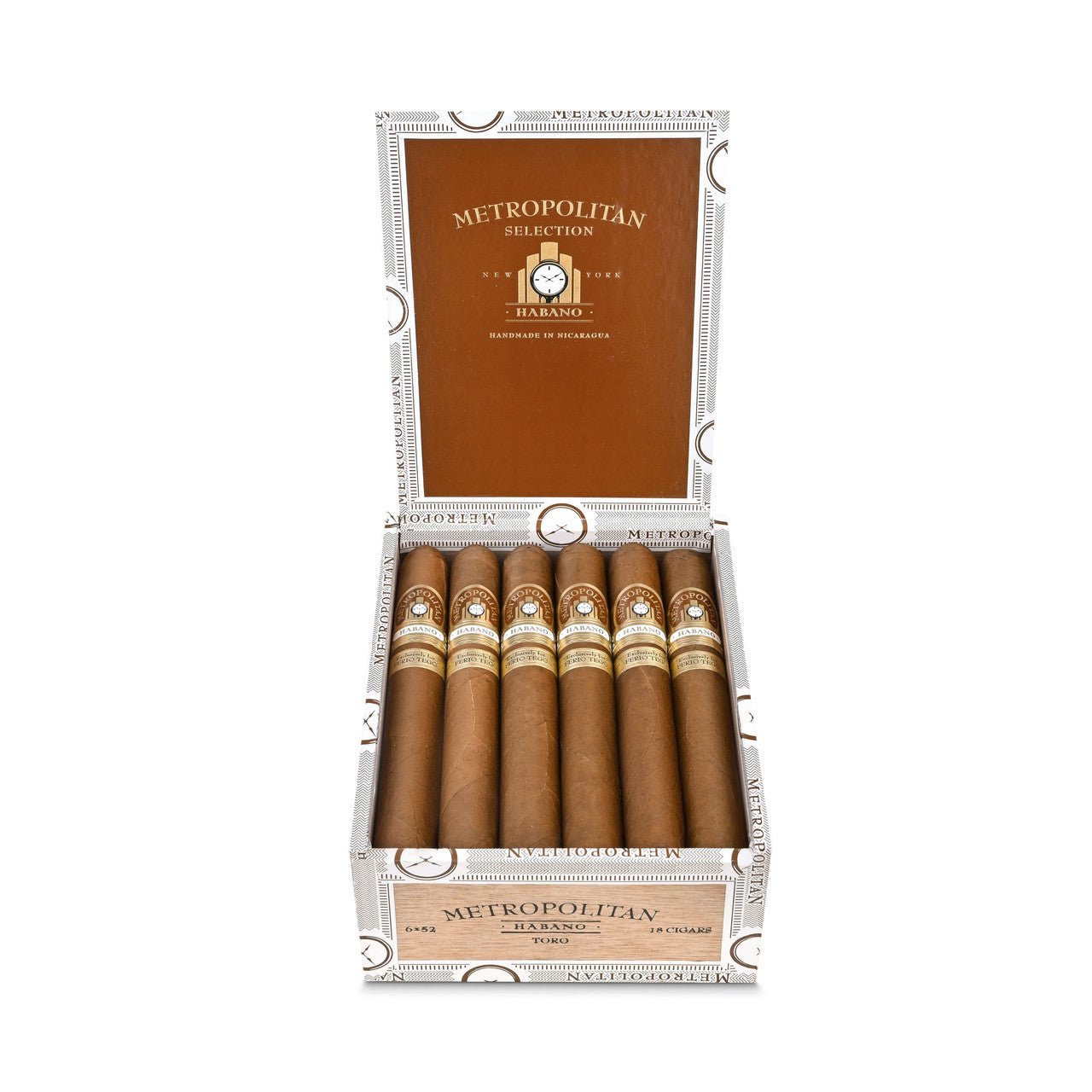 Ferio Tego Metropolitan Habano Cigars - Toro - 6x52 - cigar13