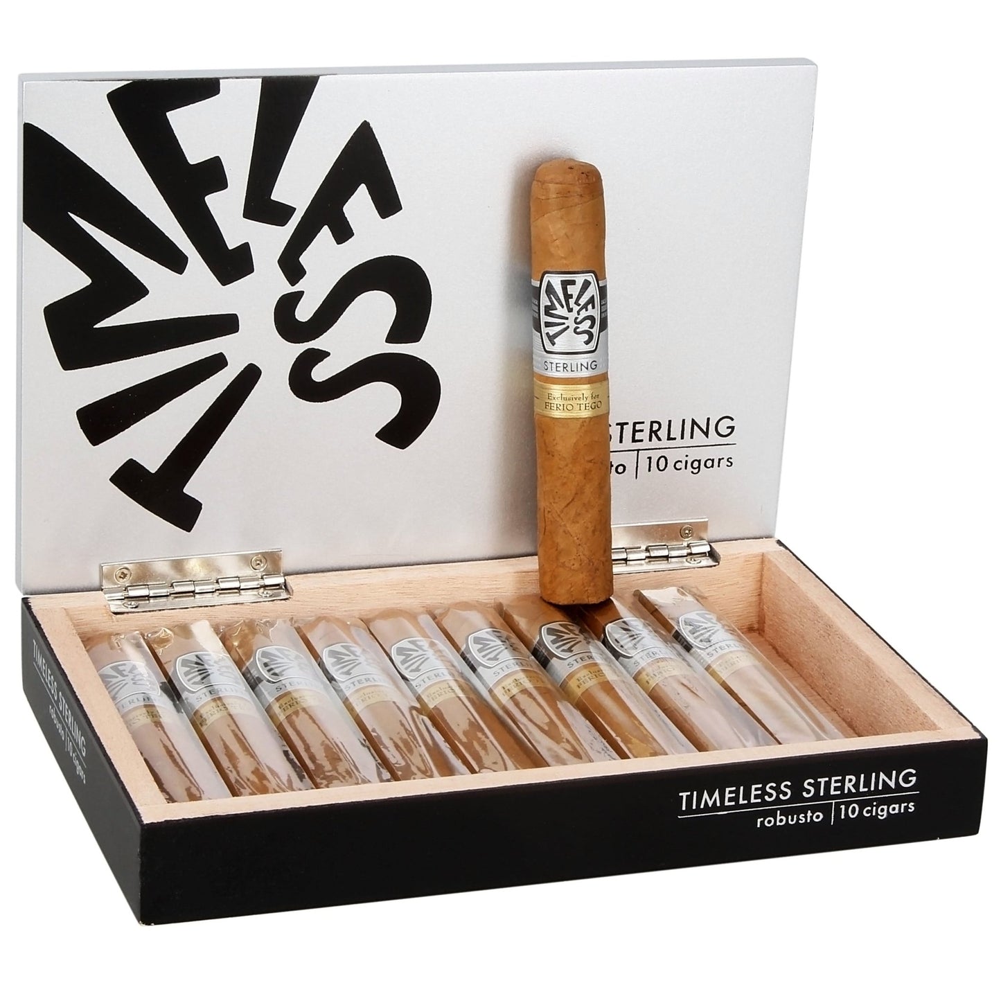 Ferio Tego Timeless Sterling Robusto 4 3/4" x 50 - cigar13