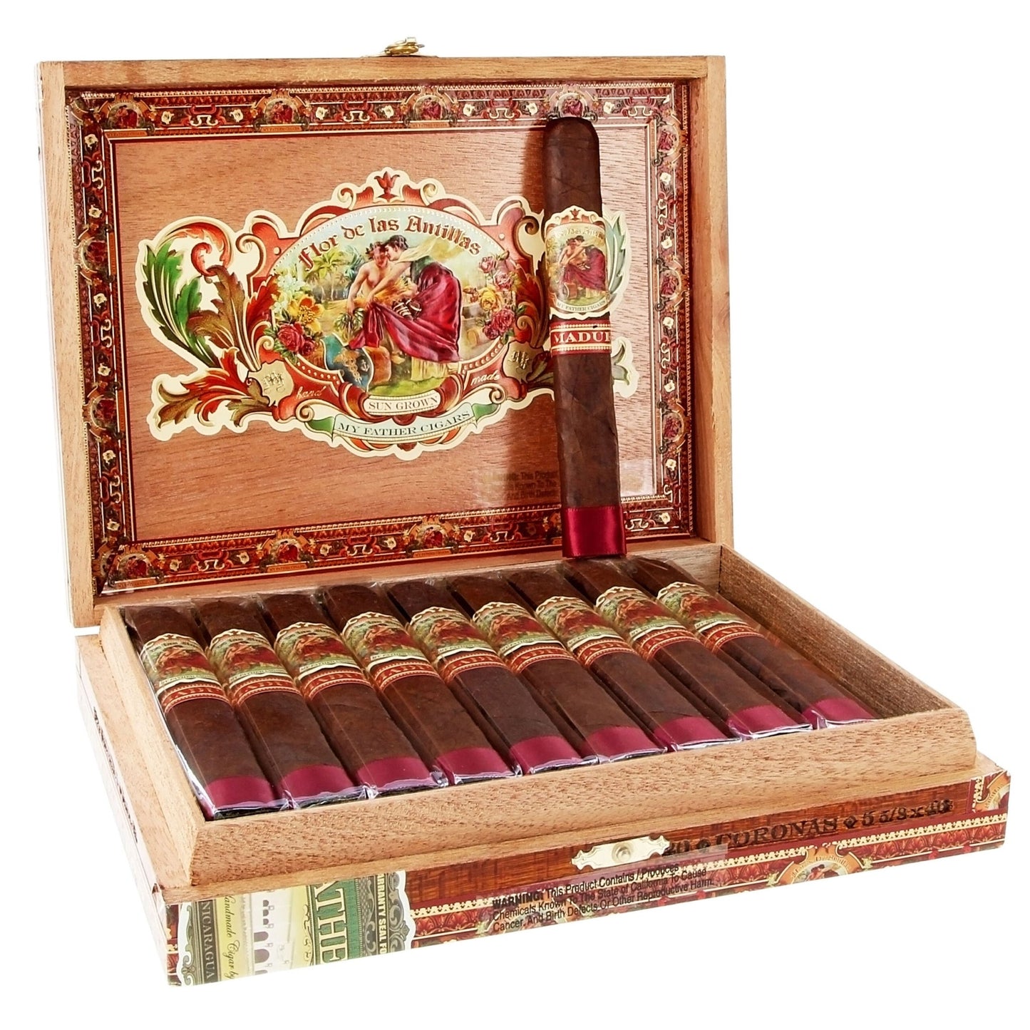 Flor De Las Antillas Maduro Cigars - Corona - 5.6x46 - cigar13