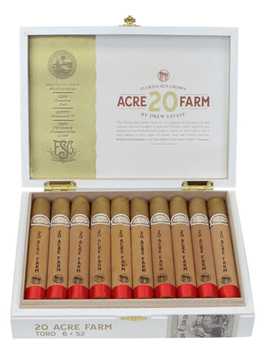 Florida Sun Grown 20 Acre Farm Cigars - Toro - 6x52 - cigar13