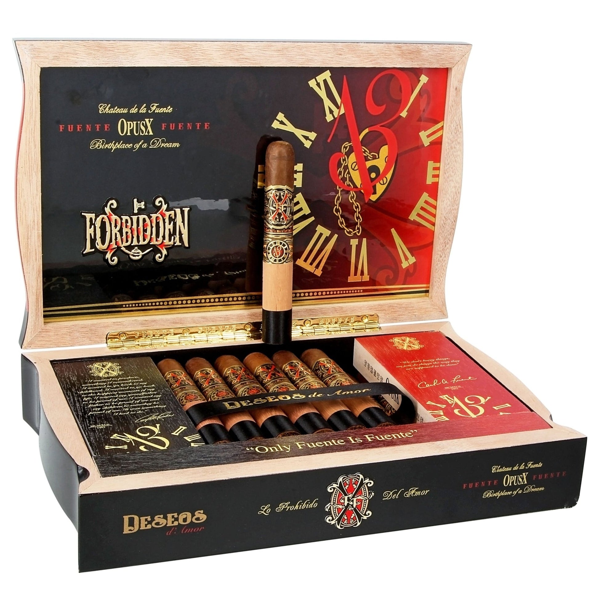 Forbidden X Fuente Fuente Cigars - Deseos D'amor - 5.75x50 - cigar13