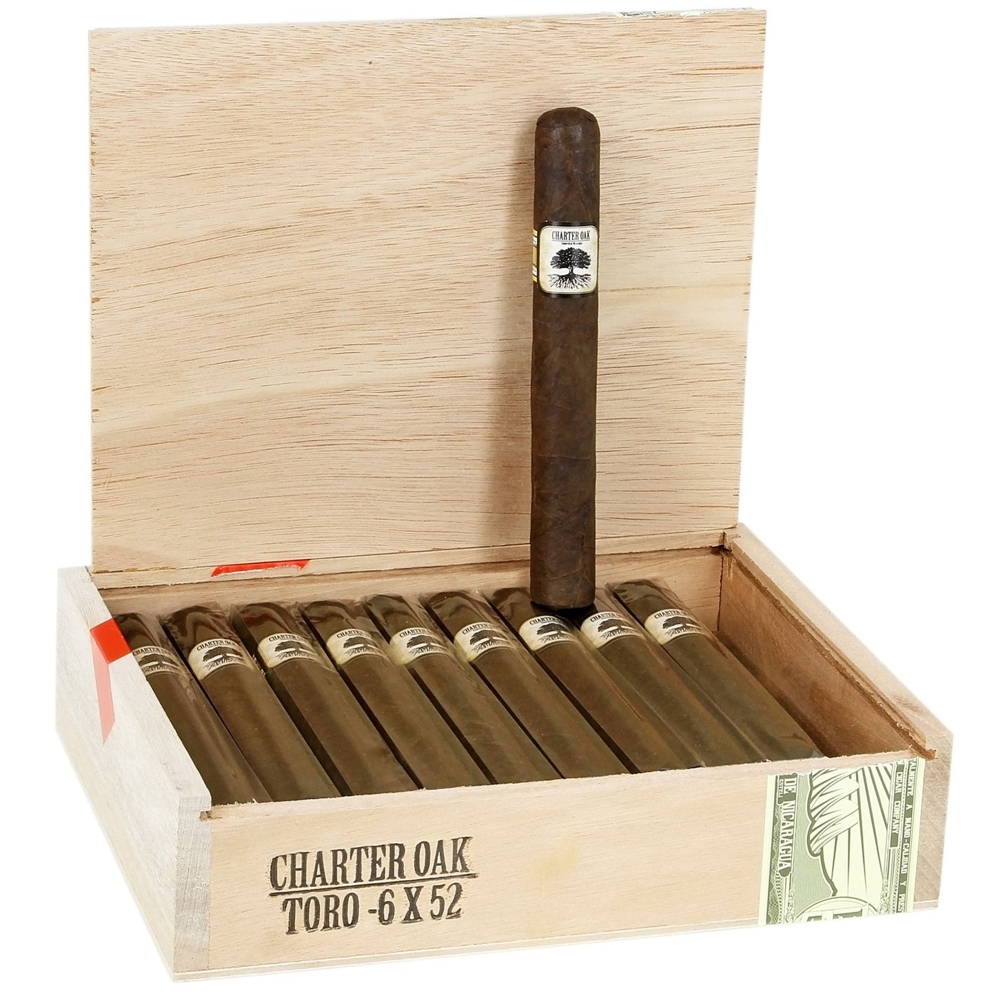 Foundation Charter Oak Maduro Toro 6" x 52 - cigar13