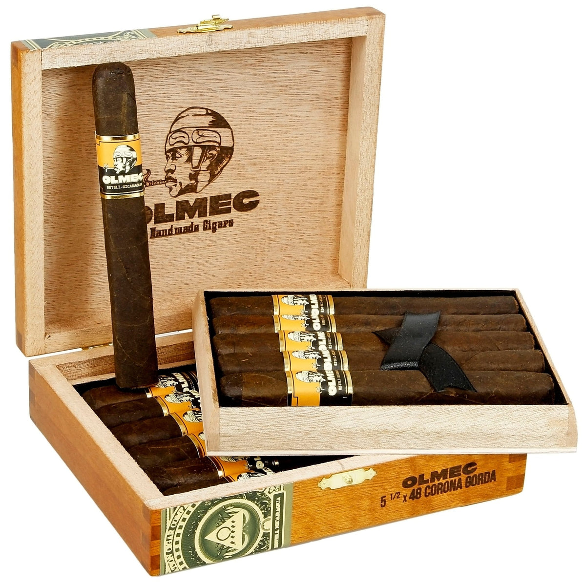 Foundation Olmec Maduro Corona Gorda 5 1/2" x 48 - cigar13