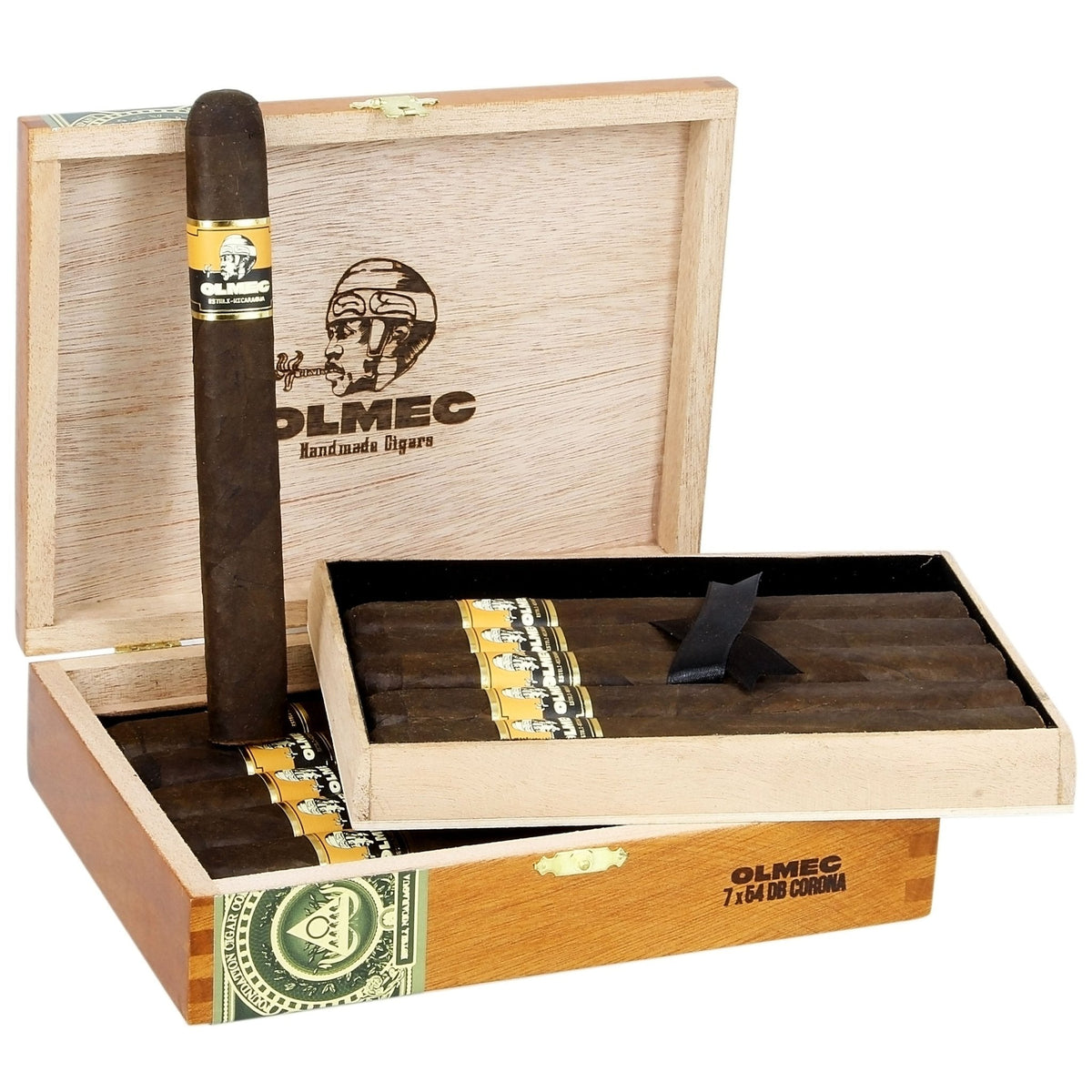 Foundation Olmec Maduro DB Corona 7" x 54 - cigar13