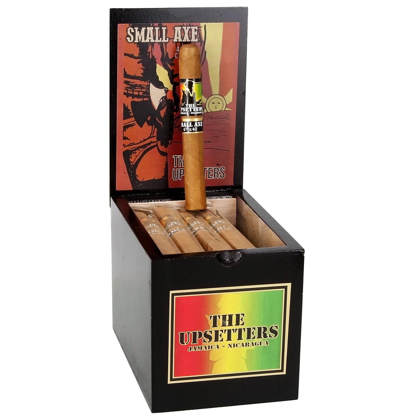 Foundation The Upsetters Small A x e 4 1/2" x 40 - cigar13