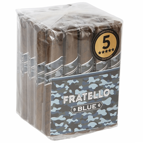 FRATELLO CAMO BLUE - Robusto - 5 x 50, Bundle/25 - cigar13