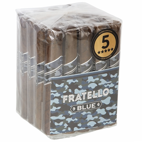 FRATELLO CAMO BLUE - Robusto - 5 x 50, Bundle/25