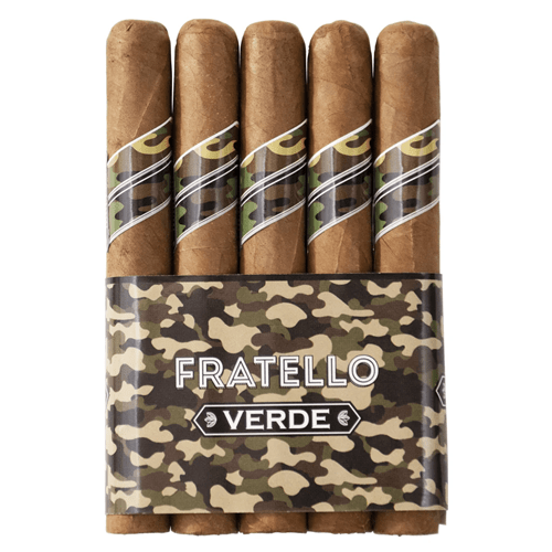 FRATELLO CAMO VERDE - Toro - 6 x 50, Bundle/25 - cigar13