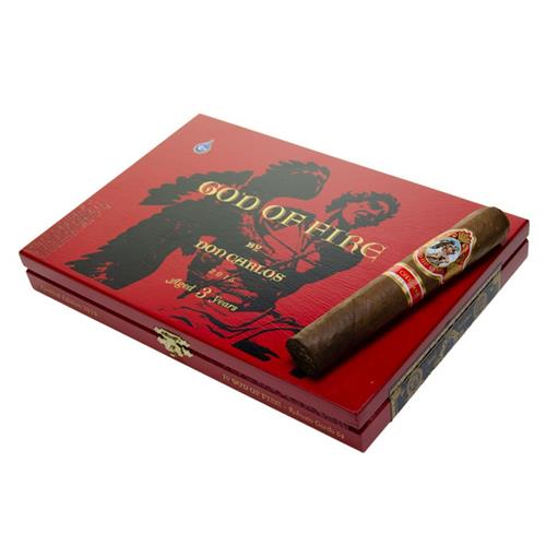 God of Fire by Don Carlos Cigars - Robusto Gordo 54 - 54x5.5 - cigar13