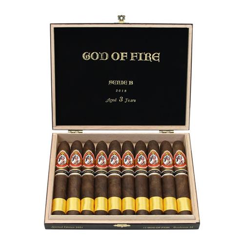 God of Fire Serie B Cigars - Diademas 56 - 56x5.75 - cigar13