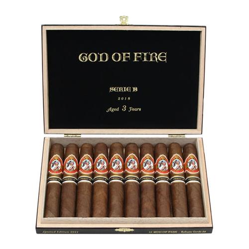 God of Fire Serie B Cigars - Robusto Gordo 54 - 54x5.5 - cigar13