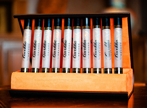 Gurkha Black Dragon Tubos Cigars - 7.5 X 52