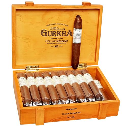 Gurkha Cellar Reserve 15 Year Cigars - Hedonism - 6x58 - cigar13