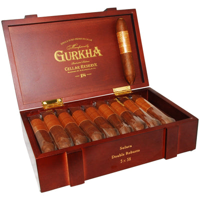 Gurkha Cellar Reserve 18 Year Cigars - Solara- 5x58