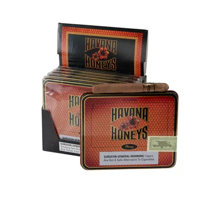 HAVANA HONEYS HONEY CIGARS - Cigarillos - 4 x 30, 5 Packs of 10