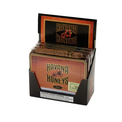 HAVANA HONEYS RUM CIGARS - Cigarillos - 4 x 30, 5 Packs of 10