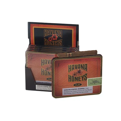 HAVANA HONEYS VANILLA CIGARS - Cigarillos - 4 x 30, 5 Packs of 10