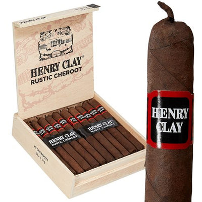 Henry Clay Rustic Cheroot Cigars - Panatela - 38 X 5 5/8